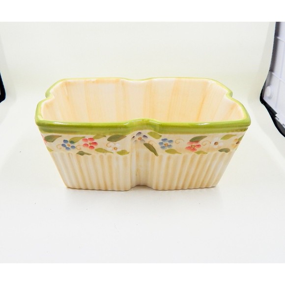 Temp-Tations By Tara Petals Baking Serving Dish Trivet Wire Basket - Picture 6 of 11